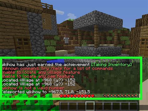 how to find a village in minecraft